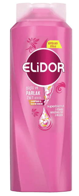 Elidor Strong And Shiny Hair 2 İn 1 Shampoo 650 ml