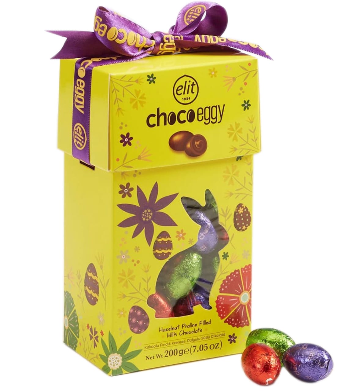 Elit Çikolata Elit Choco Eggy Hazelnut Praline Milk Chocolate 200 gr 