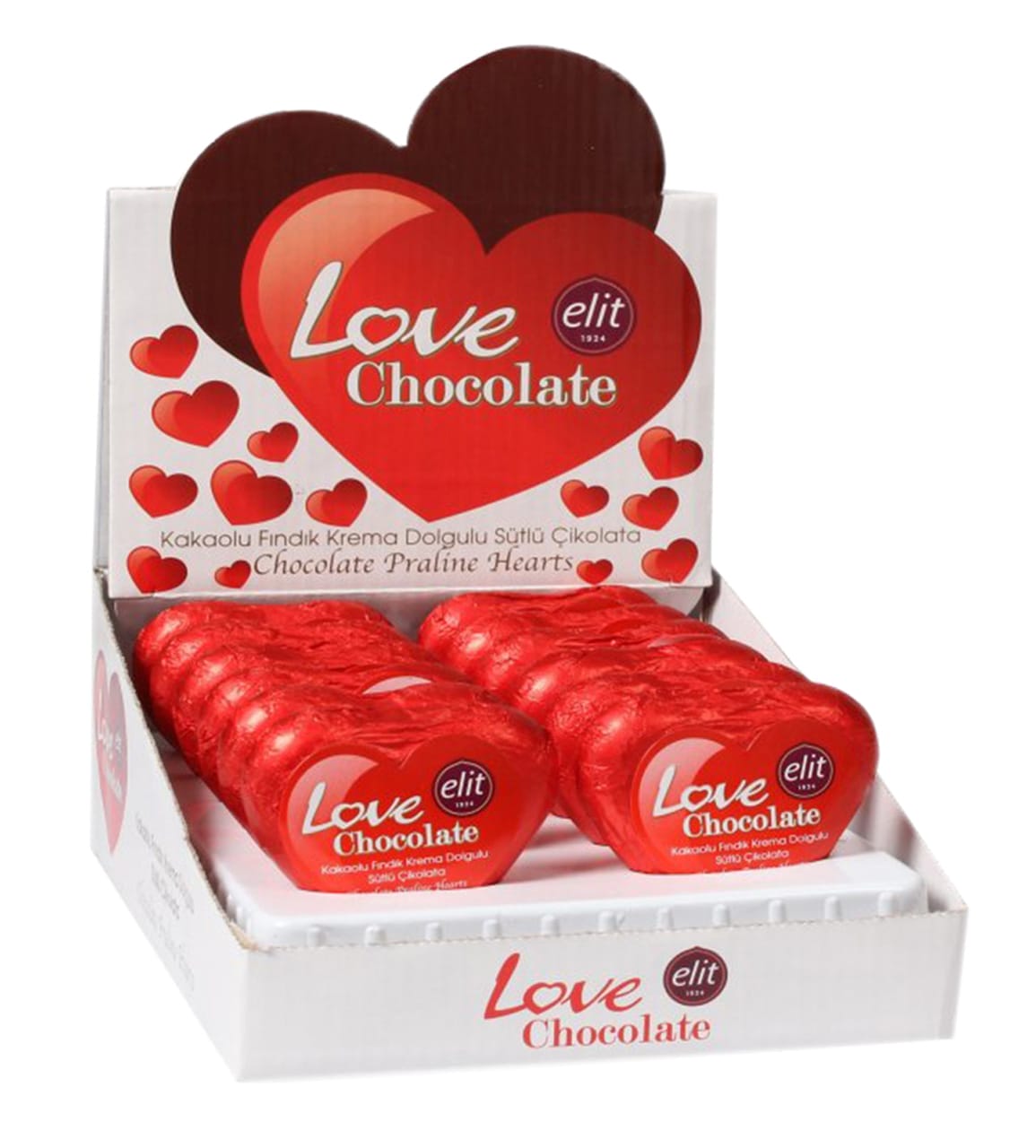Elit Çikolata Love Çikolata (Kalp) 21 Grx12