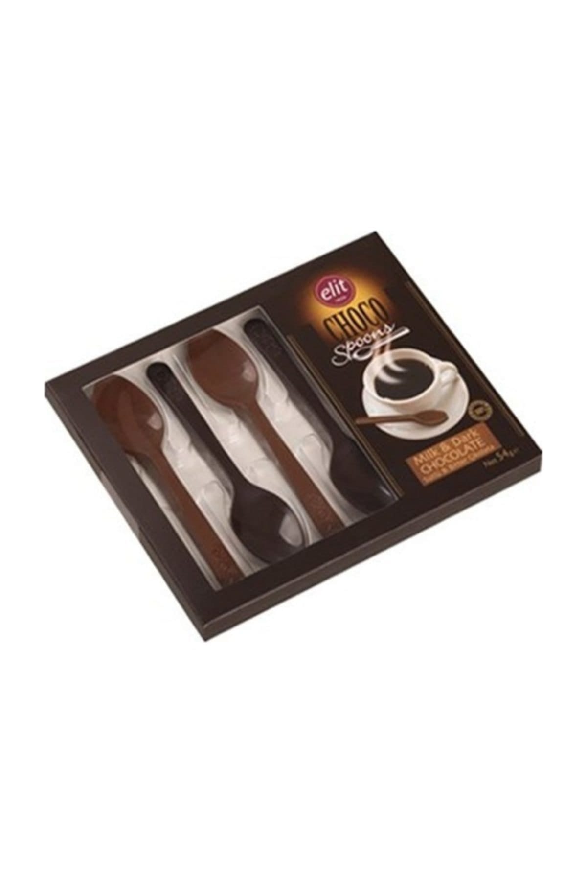 Elit Çikolata Elit Spoon Chocolate Choco Spoons Set Of 5 54 gr 