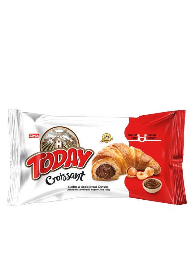 Elvan Croissant Today With Chocolate 45 gr