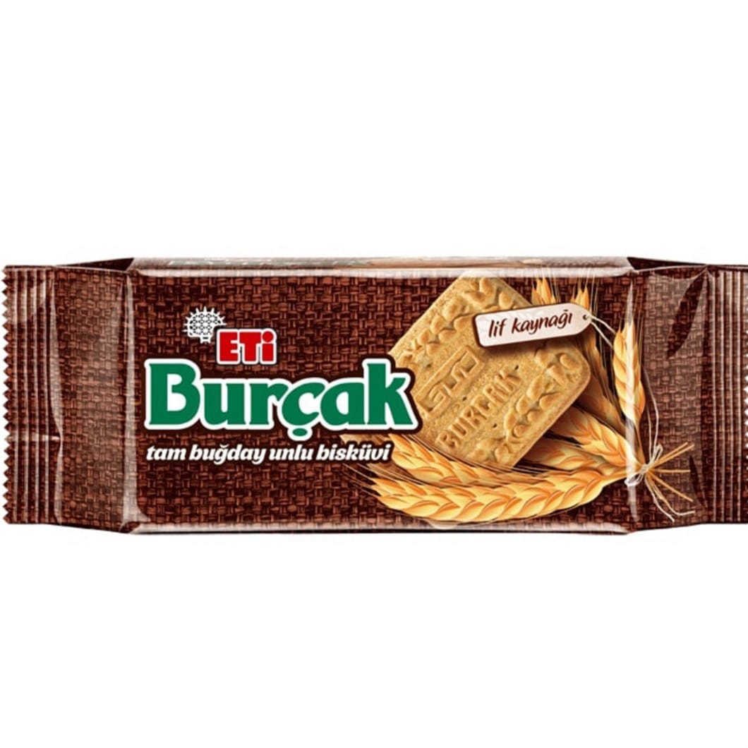 Eti Burçak Whole Wheat Bakery Biscuit 131 gr 