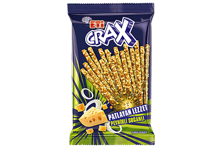 Eti Crax Flavor Bomb Cheese Onion Stick Craker 70 gr 