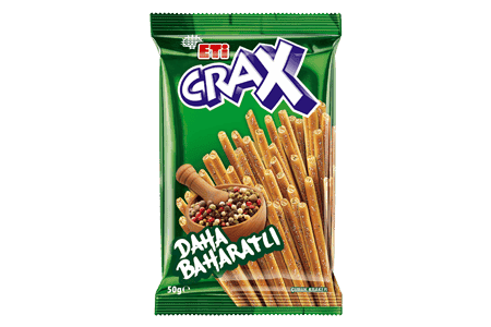 Eti Crax Spicy Stick Cracker 50 gr 