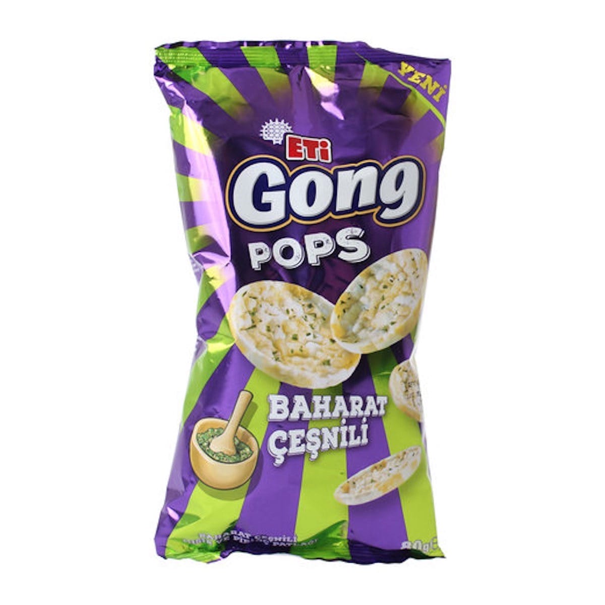 Eti Gong Pops Baharatlı Aromalı 50 Gr