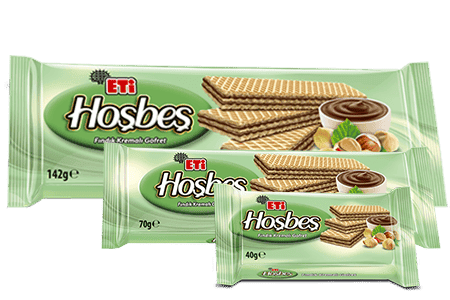 Eti Hoşbeş Wafer Hazelnut 40 gr 