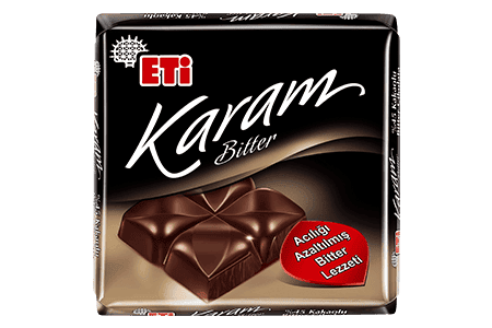 Eti Karam %45 Cocoa With Bitter Chocolate 80 gr 