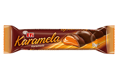 Eti Karamela - Karamel Dolgulu Sütlü Çikolata 30 Gr