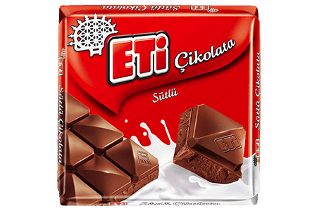 Eti Sütlü Çikolata 80 Gr