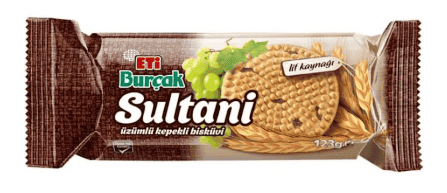 Eti Sultani Grape Whole Whole Biscuits 123 gr