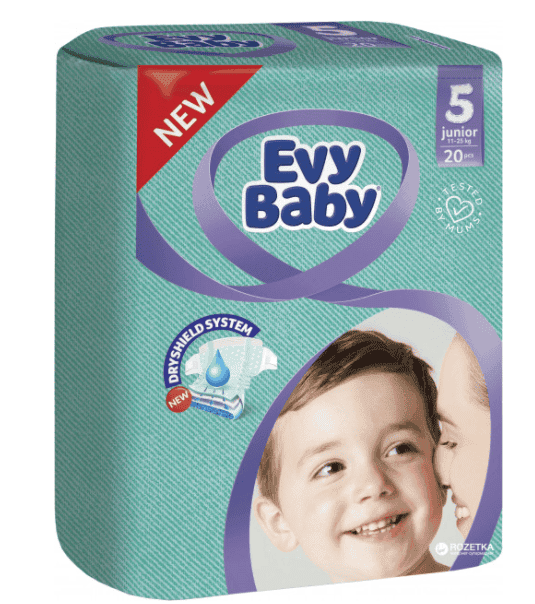 Evy Baby Standart Paket No 5 20 Adet