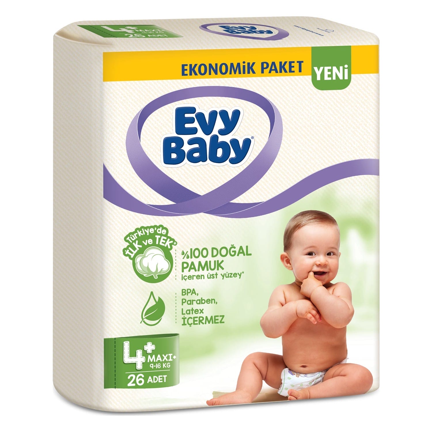 Evy Baby Twin Packet No 4+ 26 pc 