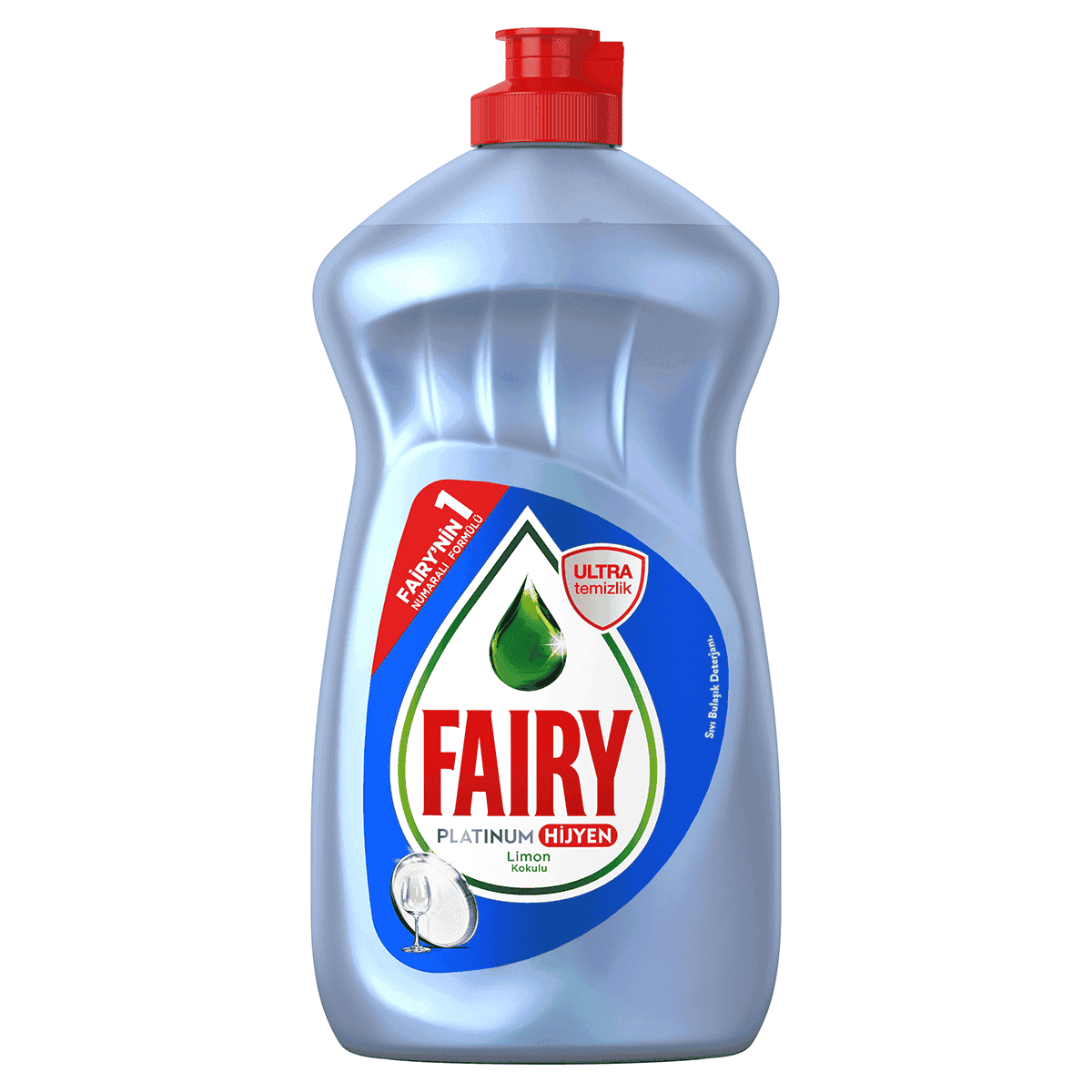 Fairy Platinum Sıvı Bulaşık Deterjanı  Hijyen&limon 500 Ml 