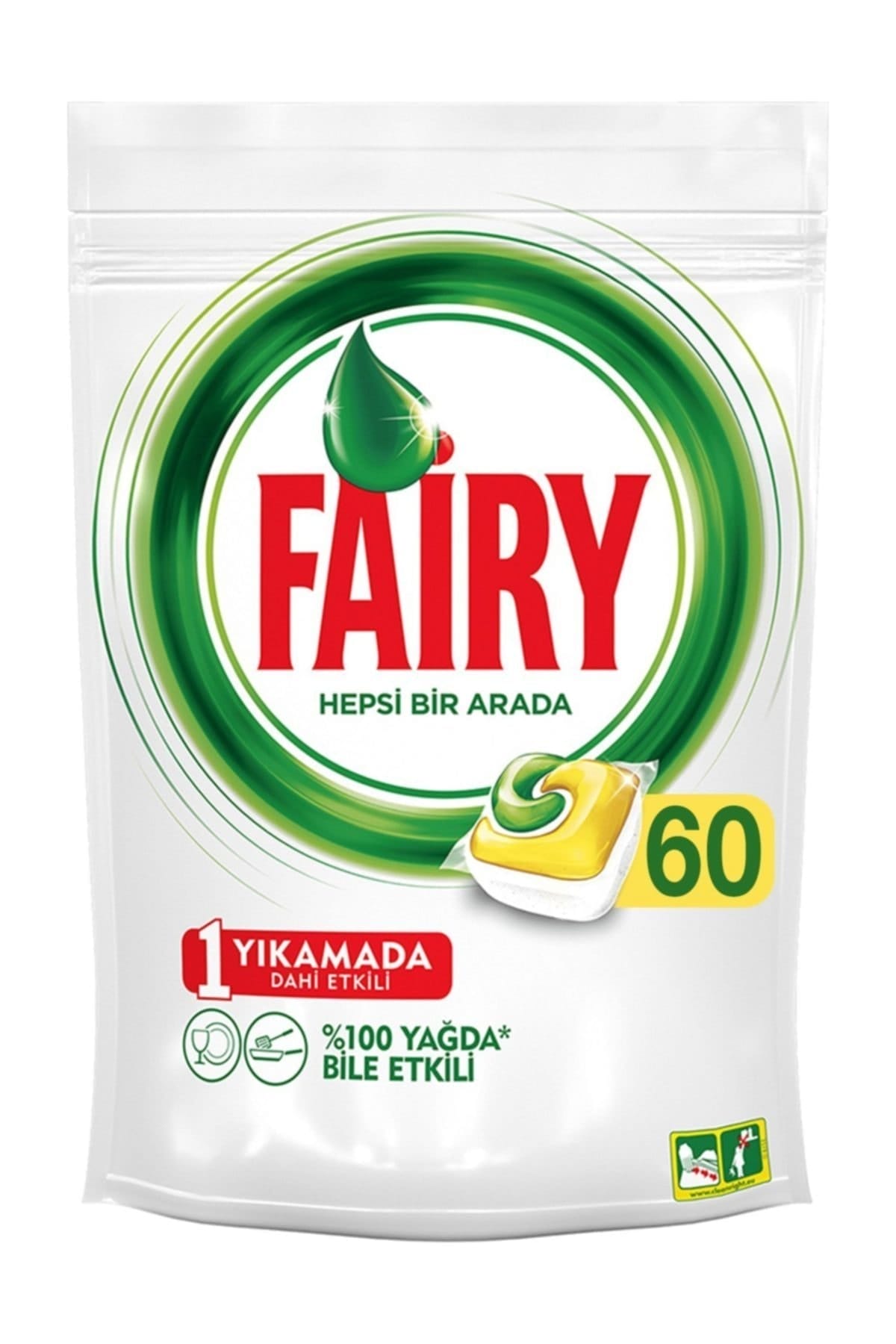 Fairy Tablet Hepsi Bir Arada 60 Adet 