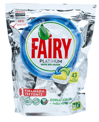 Fairy Tabs Platinum 43 pcs