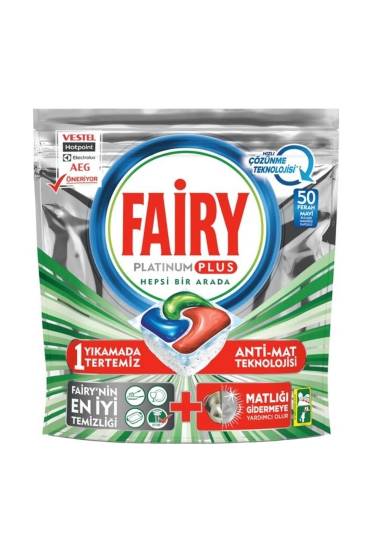 Fairy Tablet Platinum Plus 50 Adet 