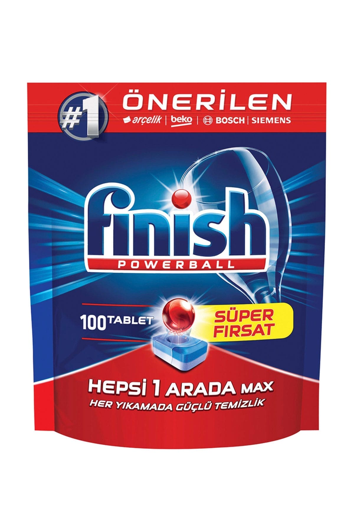 Finish All İn One Degreaser Lemon Scented 100 pc 