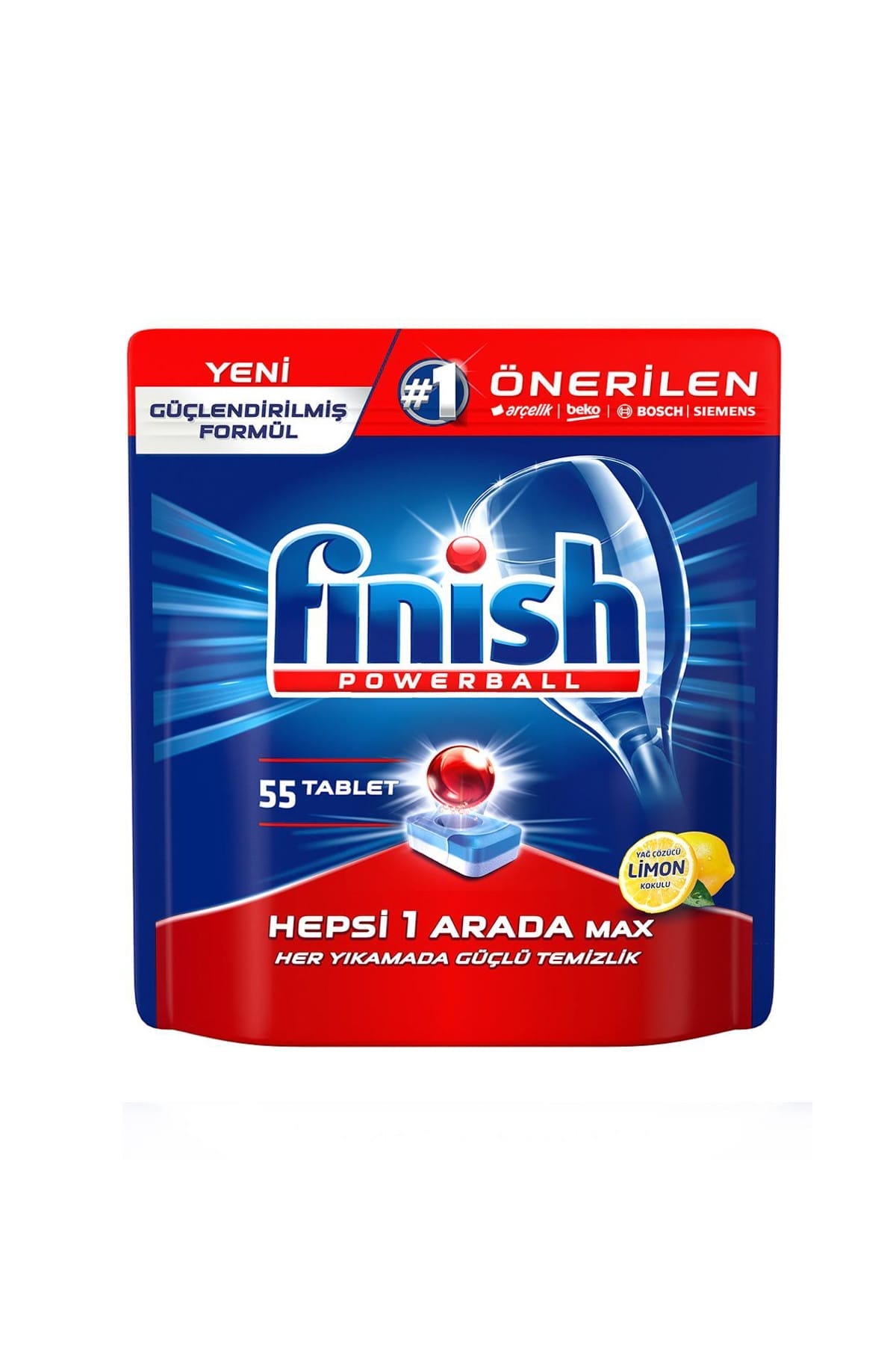 Finish All İn One Degreaser Lemon Scented 55 pc 