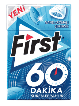 First 60 Dakika Naneli Sakız 20 Gr