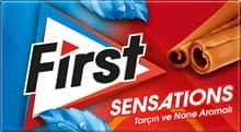 First Chewing Gum Sensations Cinnamon 27 gr 