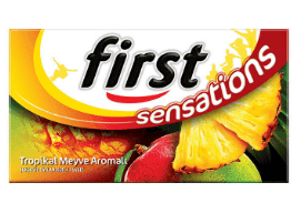 First Sakız  Sensations Tropik Meyve 27 Gr