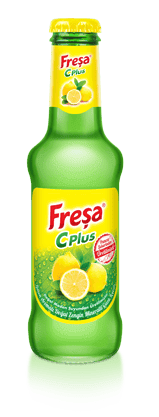 Freşa C Plus Lemon Flavored Natural Mineral Rich Carbonated Drink 200 ml 