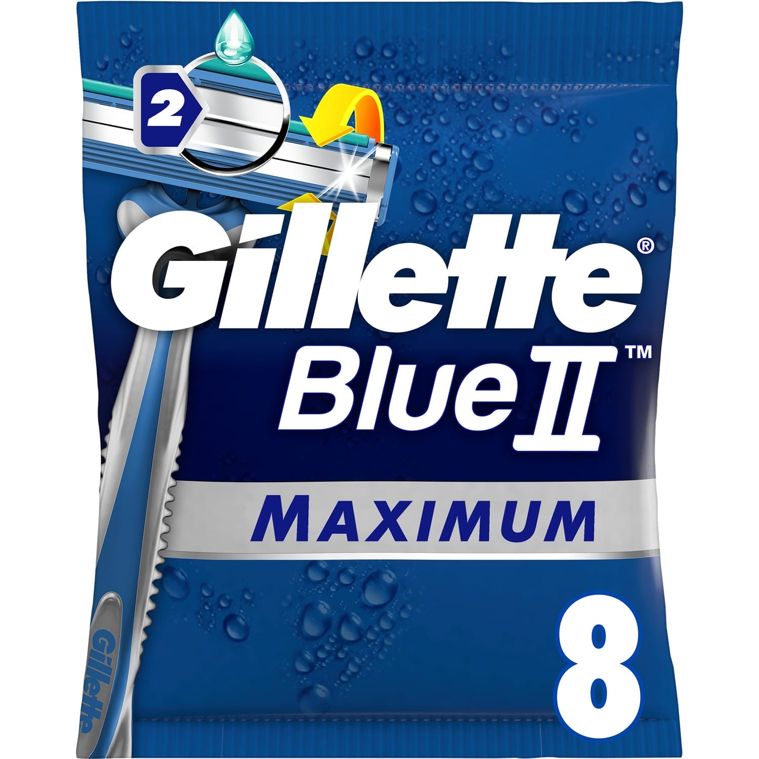 Gillette Blue Ii Disposable Maximum  8 Adet 