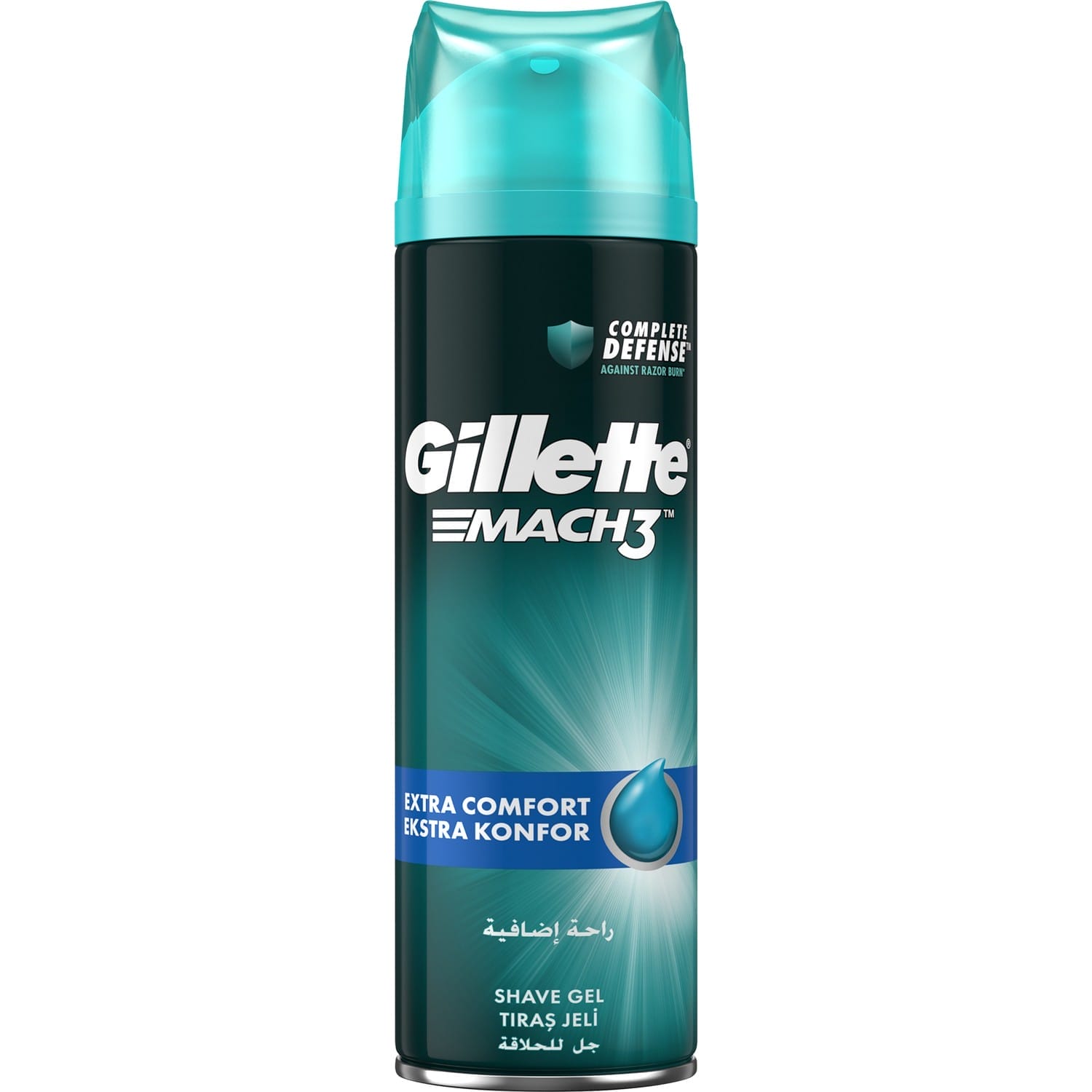 Gillette Gel Mach3 Gel Extra Comfort  200 Ml 