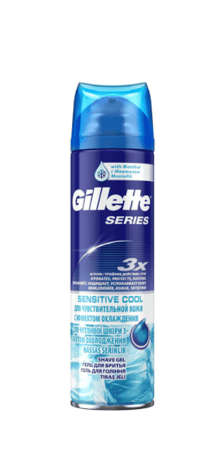 Gillette Gel Series Sensitive Cool 200 ml 