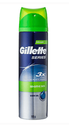 Gillette Gel Series Sensitive Skin  200 Ml 