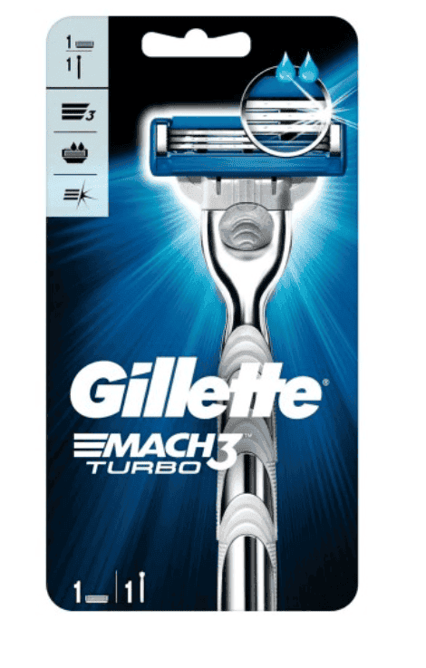 Gillette Mach3 Turbo 1 Up 1 Adet 