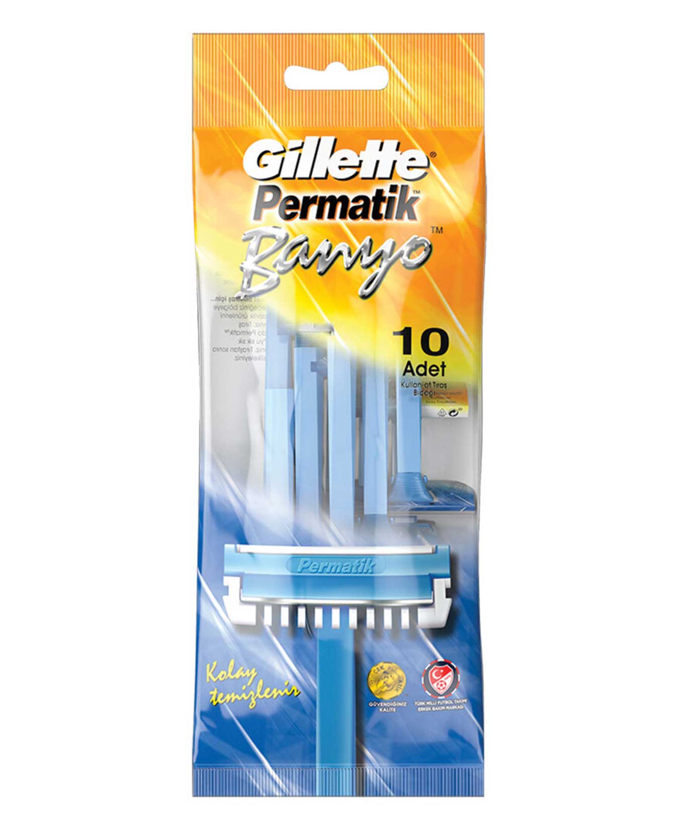 Gillette Permatik Tek Kullanımlık Bath  10 Adet 