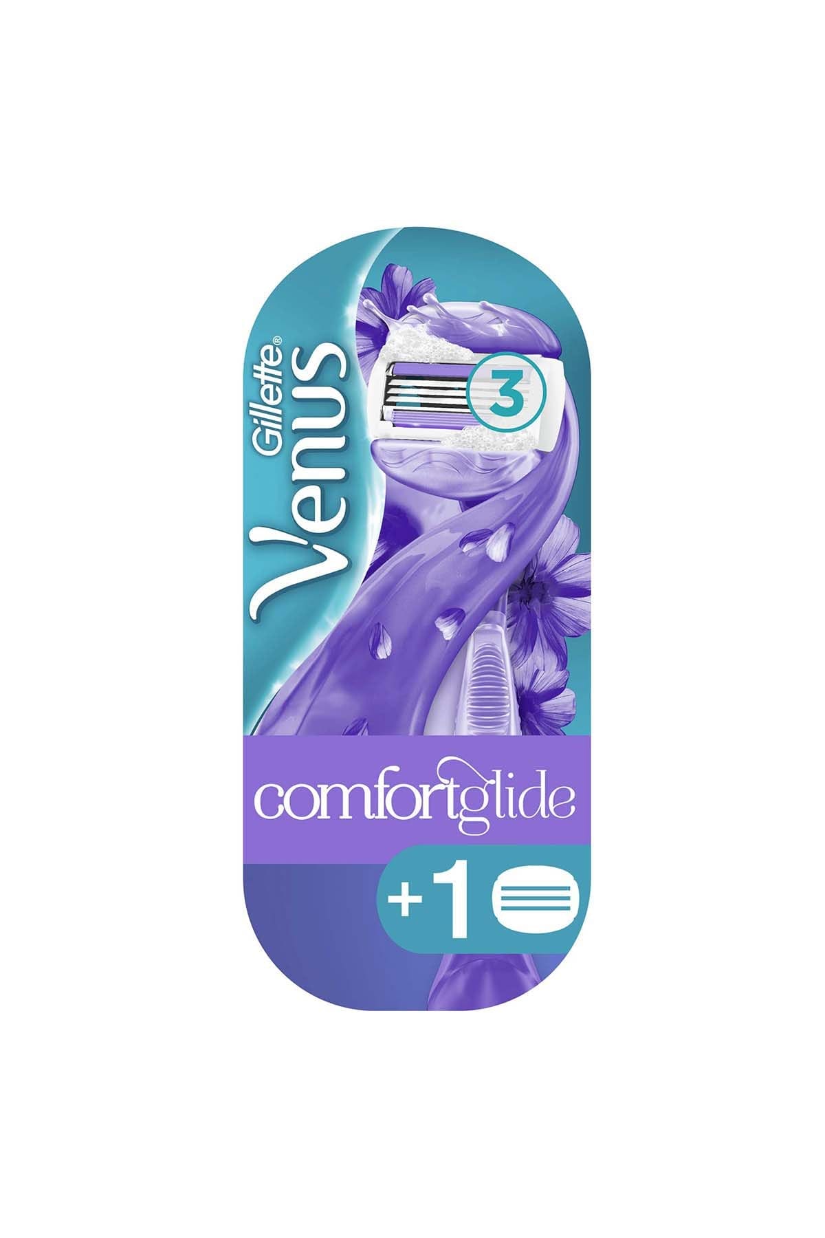 Gillette Venus Comfortglide Breeze Razor With 1 Refill 1 Adet 