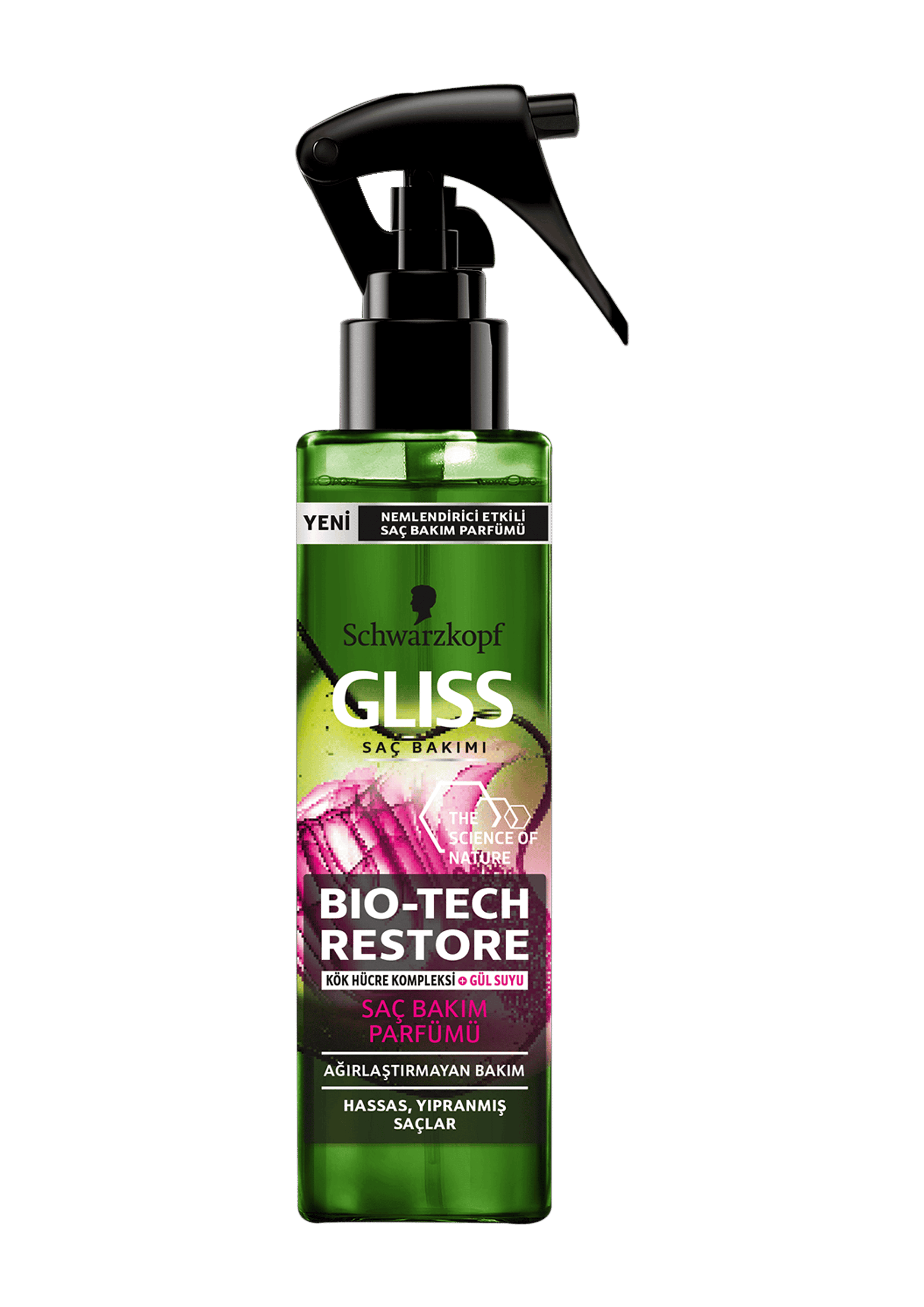 Gliss Nemlendirici Etkili Saç Bakım Parfüm Bio Tech Güçlendirici 100 Ml 