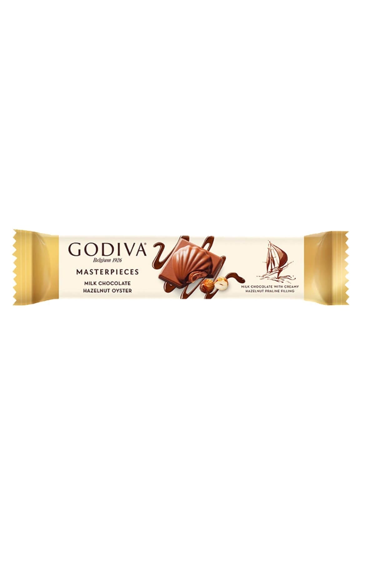 Godiva Çikolatalı Sütlü Çikolatalı Fındıklı İstiridye 30 Gr