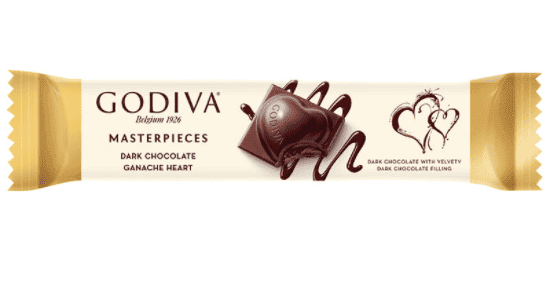 Godiva Dark Chocolate Ganache Heart 30 gr 