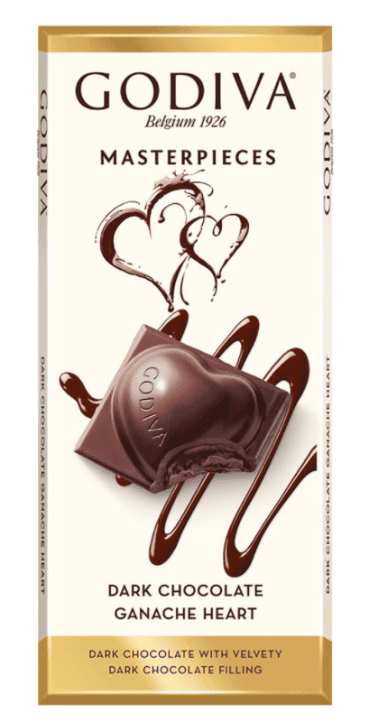 Godiva Dark Chocolate Ganache Heart 86 gr 