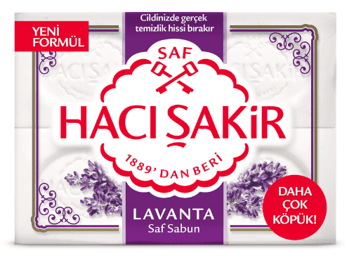 Hacı Şakir Bar Soap Lavender 600 gr