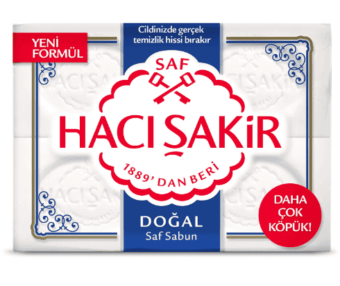 Hacı Şakir Bar Soap Natural 600 gr