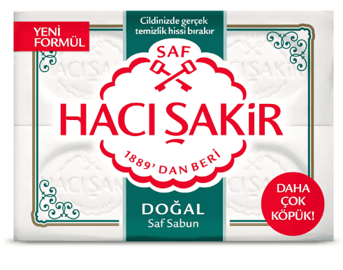 Hacı Şakir Kalıp Sabun Doğal 800 Gr