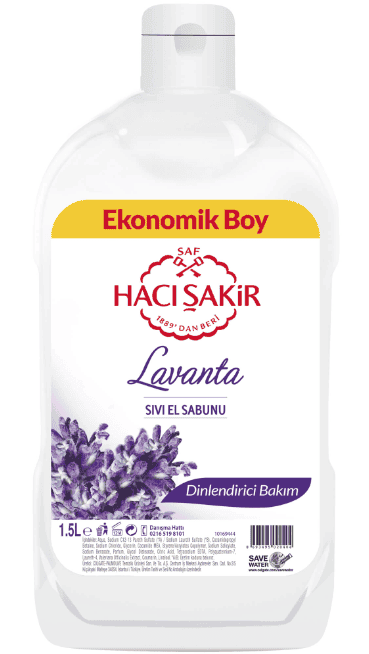 Hacı Şakir Sıvı Sabun Lavanta 1500 Ml