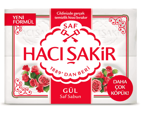 Hacı Şakir Kalıp Sabun Gül 600 Gr