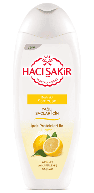 Hacı Şakir Şampuan Limon Yağlı Saçlar İçin 500 Ml