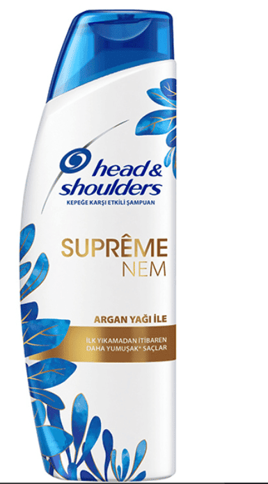 Head&shoulders Supreme Kepek Önleyici Nemlendirici Şampuan Argan Yağı 300 Ml 