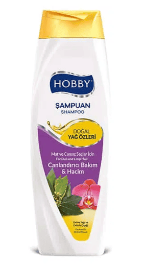 Hobby Defne Yağı Ve Orkide Çiçeği Özlü Şampuan 600 Ml