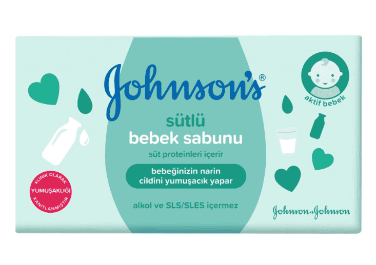 Johnson's Baby Sütlü Bebek Sabunu 100 Gr