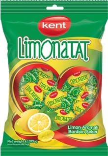 Kent Şeker Bonbon Limon 375 Gr