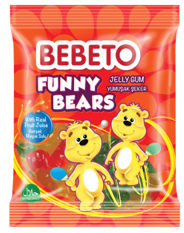 Kervan Gıda Bebeto Funny Bears 80 gr