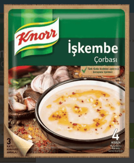 Knor Paket İşkembe Çorbası 63 Gr