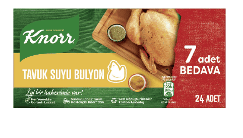 Knorr Tavuk Suyu Bulyon 24 Adet